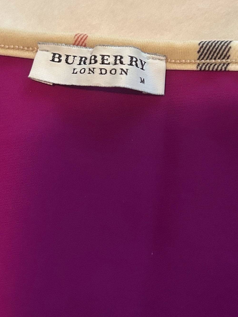 Burberry Swimsuit Coverup Sarong Wrap Skirt - Picture 7 of 7